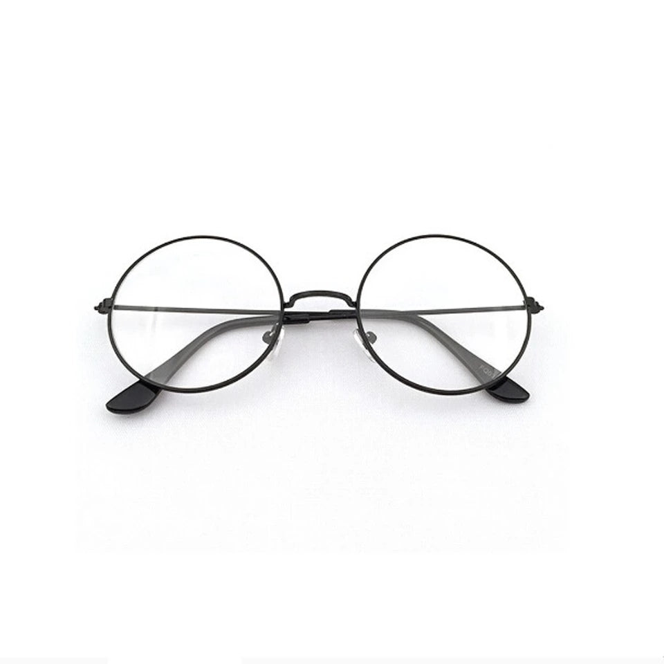 Retro Metal Round Frame Spectacles Eyeglass - astore.in