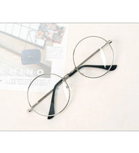 Retro Metal Round Frame Spectacles Eyeglass - astore.in