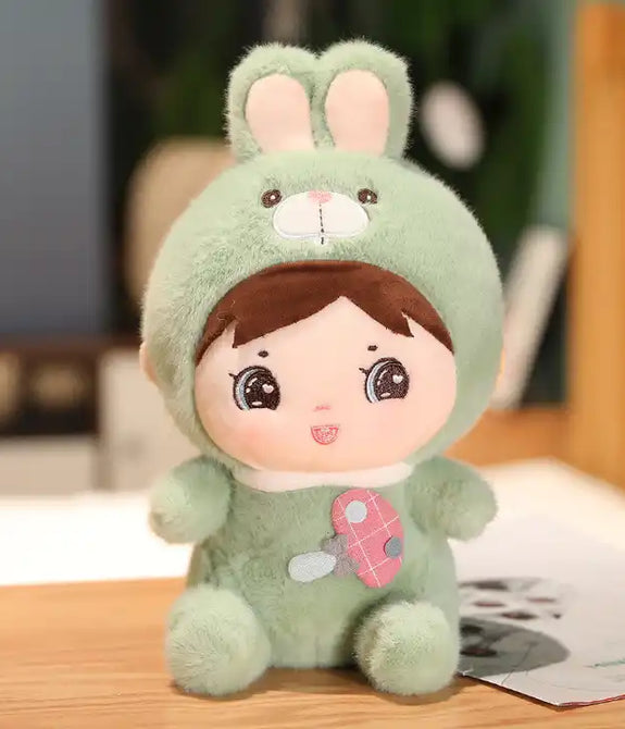 Kawaii Cotton Custom Plush Toy Stuffed Animal Rabbit Bunny Soft Toy For Baby