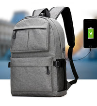 RYUGA Korean Fashion Unisex Backpack with USB CHARGE Port - astore.in