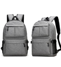 RYUGA Korean Fashion Unisex Backpack with USB CHARGE Port - astore.in