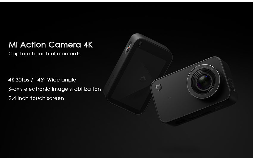 Xiaomi Mi Mijia Action camera 4K /30FPS International version - astore.in