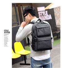 RYUGA Korean Fashion Unisex Backpack with USB CHARGE Port - astore.in