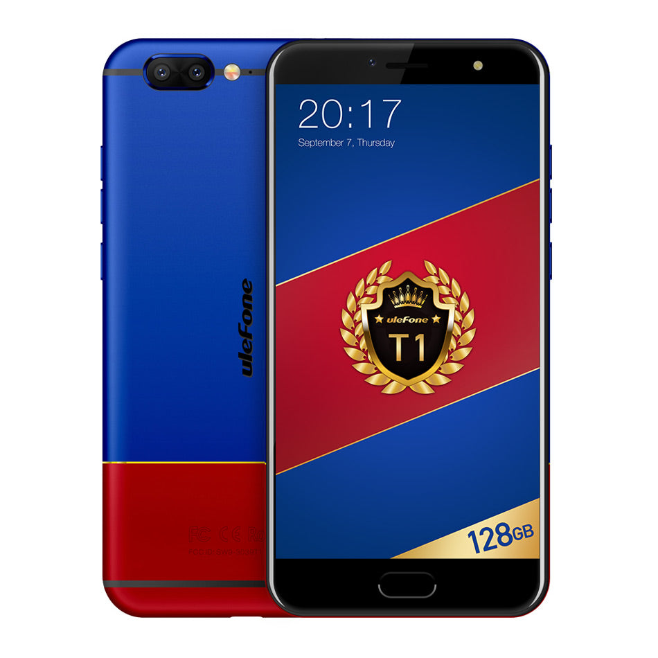 Ulefone T1 6 GB RAM 128 GB ROM FHD mobile phone Android 7.0 Octa Core fingerprint 4G Global Smartphone - astore.in
