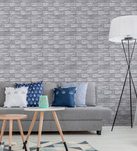 HaokHome Vintage Brick Stone Design Wallpaper Roll PVC roll