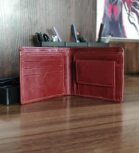 Wuzmal Slim Wallet for Men - Black/ Brown - astore.in