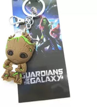 BORING Groot Angry Action Figure PVC Avenger Endgame keychain Key Chain