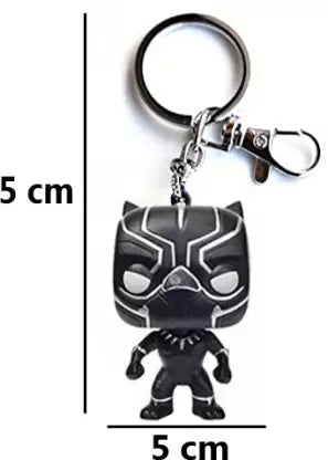 Marvel Black Panther 3D Soft Key Chain For Car, Bikes Key Chain