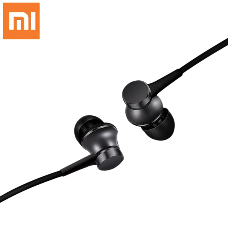 Original Xiaomi Mi Earphone 3.5mm In-ear with HD Mic - astore.in