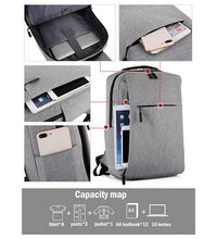 O2 USB Backpack with Charging Port High Quality - astore.in