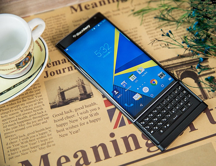 Original BlackBerry Priv 4G Flip Slide Android 3GB RAM 32GB ROM 18MP Camera - astore.in