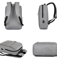 O2 USB Backpack with Charging Port High Quality - astore.in