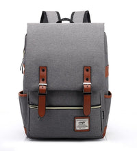 Korean Fashion Backpack Vintage Canvas Travel Unisex - Yokai Japan