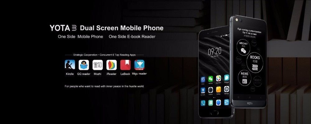 Original Yotaphone 3 E-Ink Display Mobile Phone