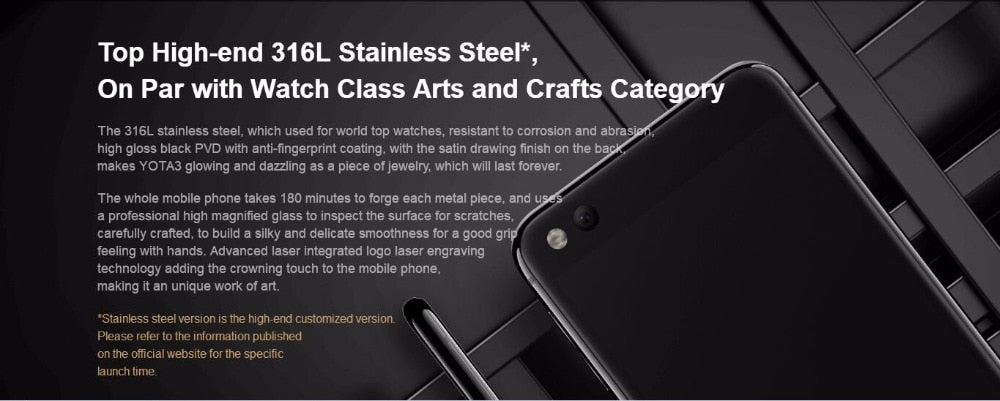 Original Yotaphone 3 E-Ink Display Mobile Phone