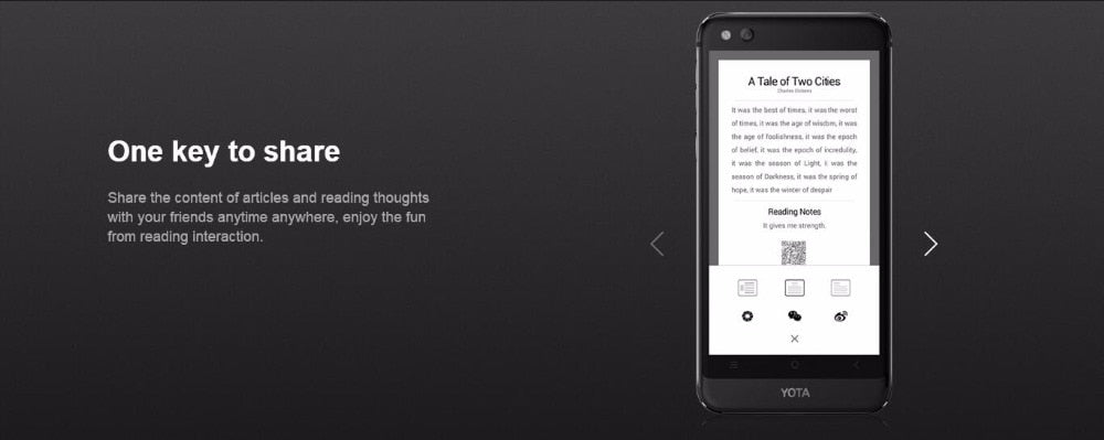Original Yotaphone 3 E-Ink Display Mobile Phone