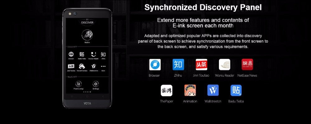 Original Yotaphone 3 E-Ink Display Mobile Phone