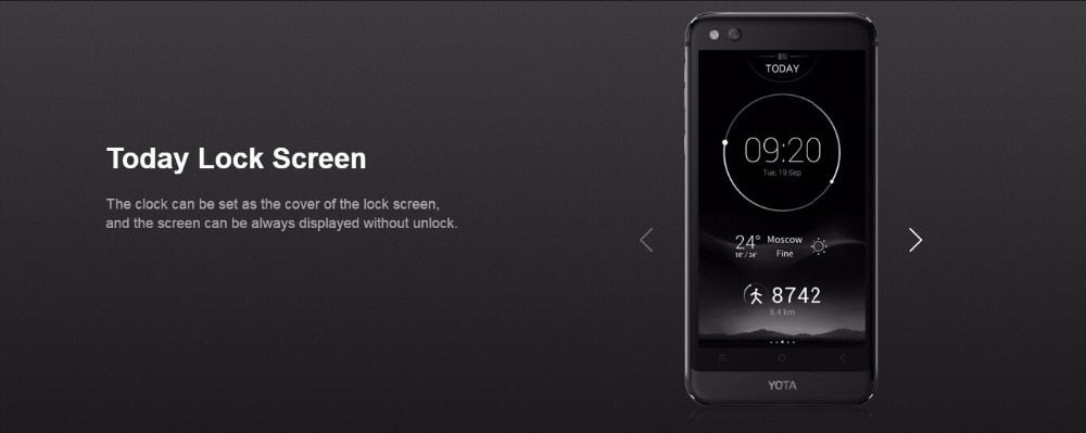 Original Yotaphone 3 E-Ink Display Mobile Phone