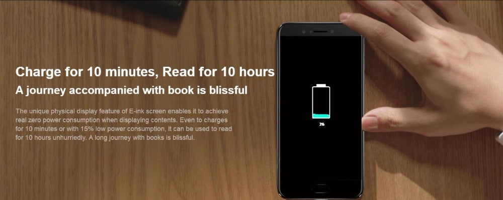 Original Yotaphone 3 E-Ink Display Mobile Phone