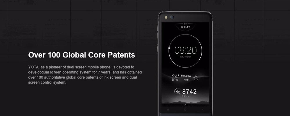 Original Yotaphone 3 E-Ink Display Mobile Phone