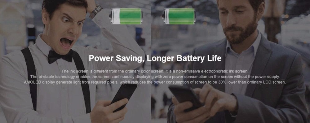 Original Yotaphone 3 E-Ink Display Mobile Phone