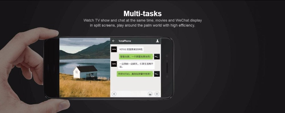 Original Yotaphone 3 E-Ink Display Mobile Phone