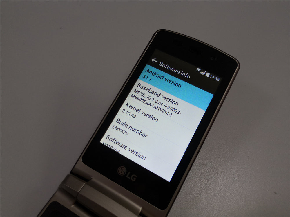 LG Wine Smart H410 4G Android Flip Phone - astore.in