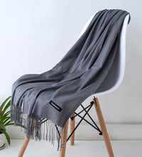 Luxury Women Cashmere Solid Scarf Summer Thin Pashmina Shawls and Wraps Female Foulard Hijab Stoles Head Scarves - astore.in