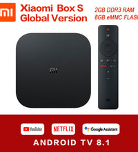 Xiaomi Mi Box S Android TV with Google Assistant Remote Streaming