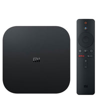 Xiaomi Mi Box S Android TV with Google Assistant Remote Streaming Media Player - Chromecast Built-in - 4K HDR - Wi-Fi - 8 GB - Black - astore.in