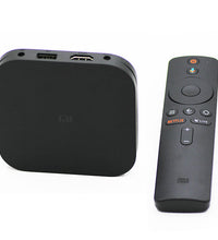 Xiaomi Mi Box S Android TV with Google Assistant Remote Streaming Media Player - Chromecast Built-in - 4K HDR - Wi-Fi - 8 GB - Black - astore.in