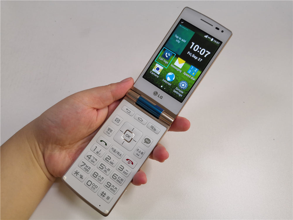 LG Wine Smart D486 Android 4G Flip Phone - astore.in