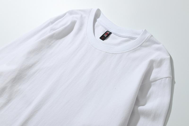 Yokai Casual Men's Cotton Long-sleeved T-shirt White - brandyokai