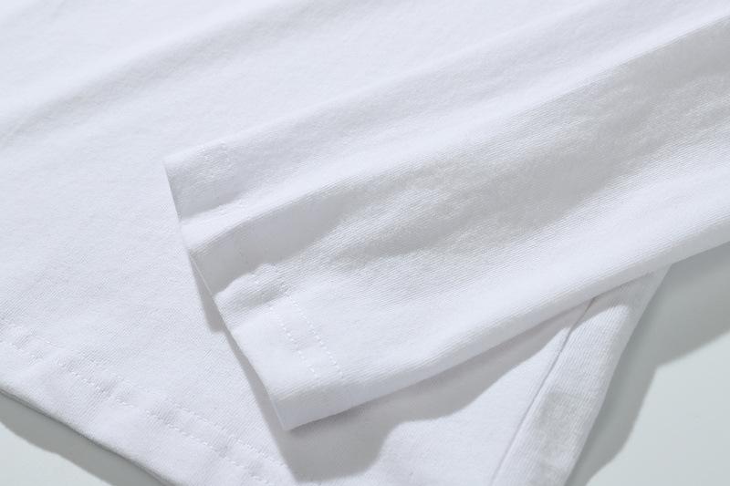 Yokai Casual Men's Cotton Long-sleeved T-shirt White - brandyokai