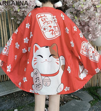 Japanese Kimono Traditional Clothing Crane Carp Anime Kimono Dress Shirts Women Samurai Haori Hombre Yukata Man Cardigan Shirt