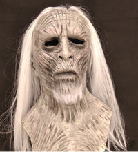 White Walker Halloween Night King Latex Mask Halloween Realistic Scary Cosplay Costume