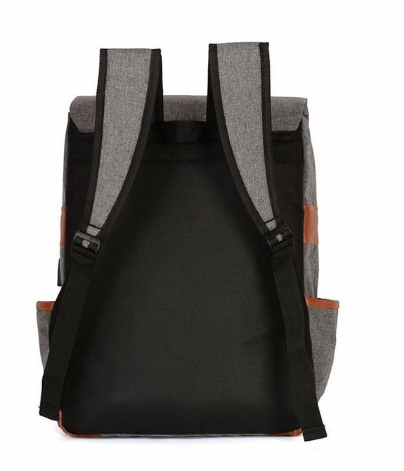 Korean Fashion Solid Anti-theft Waterproof Backpack Double Shoulder Bag Travel Men Women Leisure Backpack Women