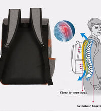 Korean Fashion Solid Anti-theft Waterproof Backpack Double Shoulder Bag Travel Men Women Leisure Backpack Women