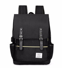 Korean Fashion Solid Anti-theft Waterproof Backpack Double Shoulder Bag Travel Men Women Leisure Backpack Women