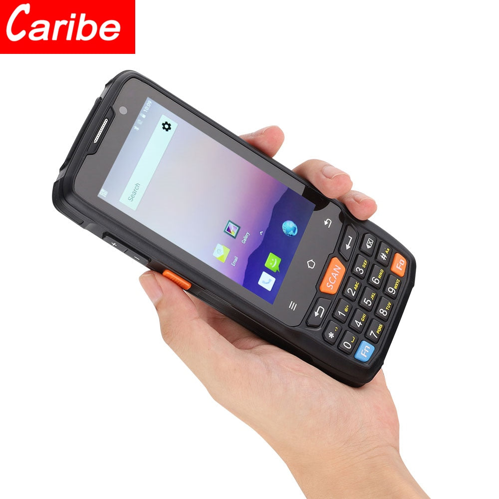 CARIBE Data Collector Rugged PDA Wireless 1D 2D Barcode Reader Android Mobile Phone Rugged Waterproof