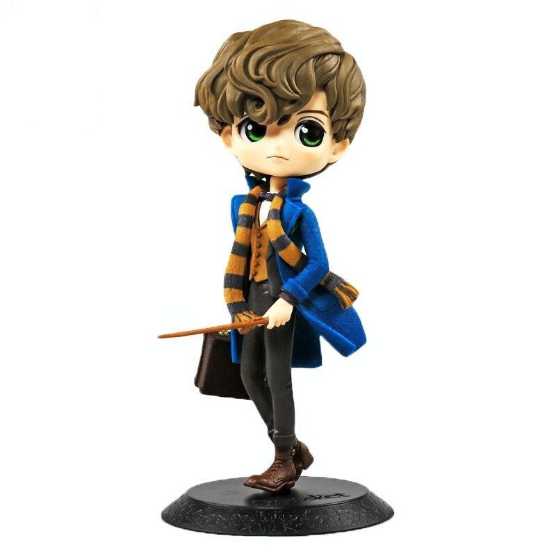 Original Action Figure Toys Newt Scamander Harry Potter Movie Version Model Toy Anime Pvc Collectible Kids Gift
