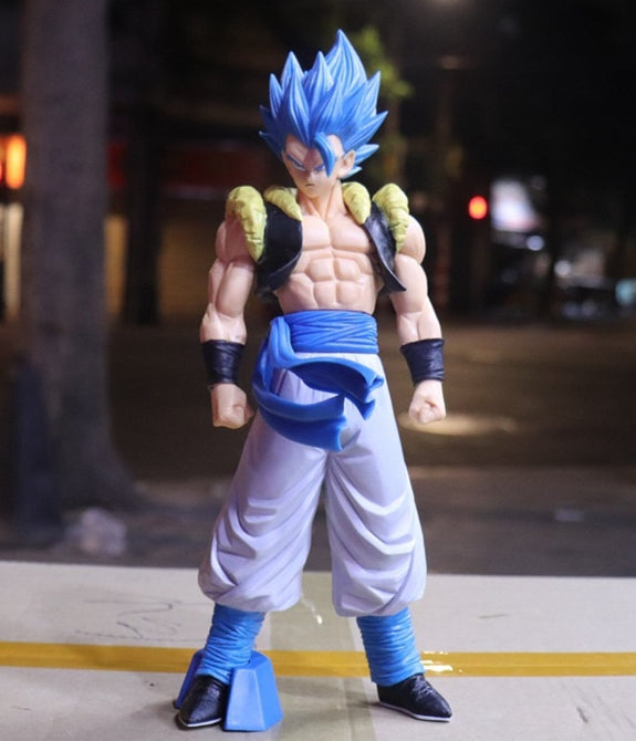 Dragon Ball Super Blue Gogeta Grandista ROS PVC Action Figures Anime Dragon Ball Z Goku Vegeta Gogeta Figurine Model Toy DBZ