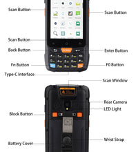 CARIBE Data Collector Rugged PDA Wireless 1D 2D Barcode Reader Android Mobile Phone Rugged Waterproof