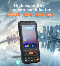 CARIBE Data Collector Rugged PDA Wireless 1D 2D Barcode Reader Android Mobile Phone Rugged Waterproof