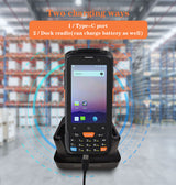 CARIBE Data Collector Rugged PDA Wireless 1D 2D Barcode Reader Android Mobile Phone Rugged Waterproof