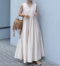 Black Loose Casual Dress Japanese-Style Simple Long-Sleeved Hedging Temperament College Female V-Neck Maxi 2021 New