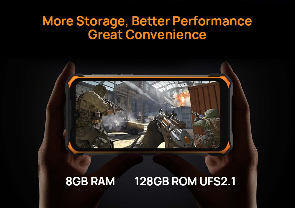 DOOGEE S86 Pro Military grade Rugged Infrared Thermometer Mobile Phone