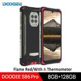 DOOGEE S86 Pro Military grade Rugged Infrared Thermometer Mobile Phone