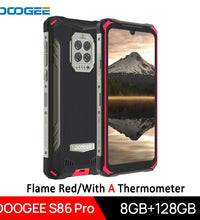 DOOGEE S86 Pro Military grade Rugged Infrared Thermometer Mobile Phone