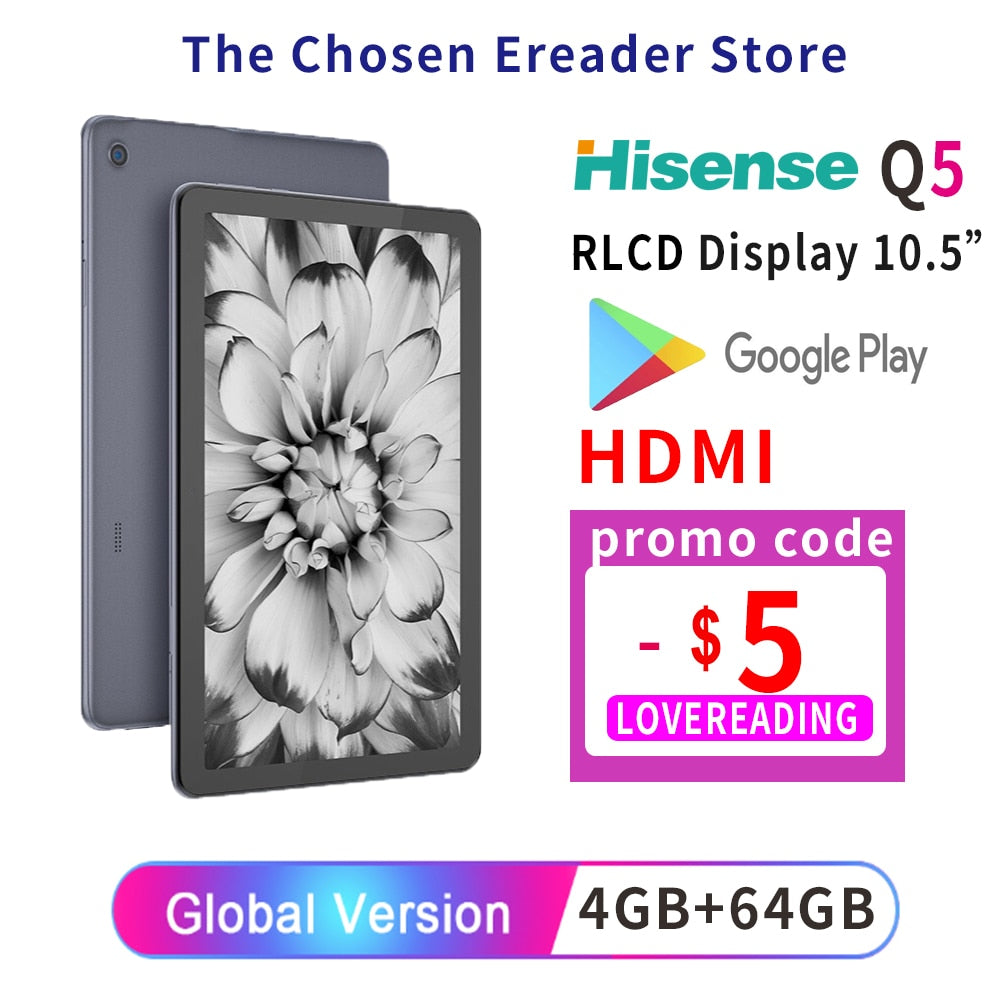Hisense Q5 Ebook Reader Kindle